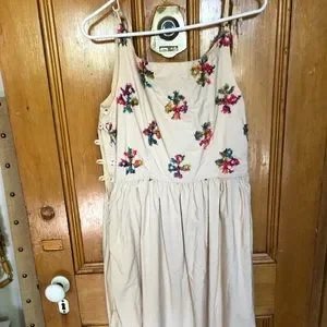 Ghost Dresses Ghost Cotton Tiestrap Sundress With Multicolored
